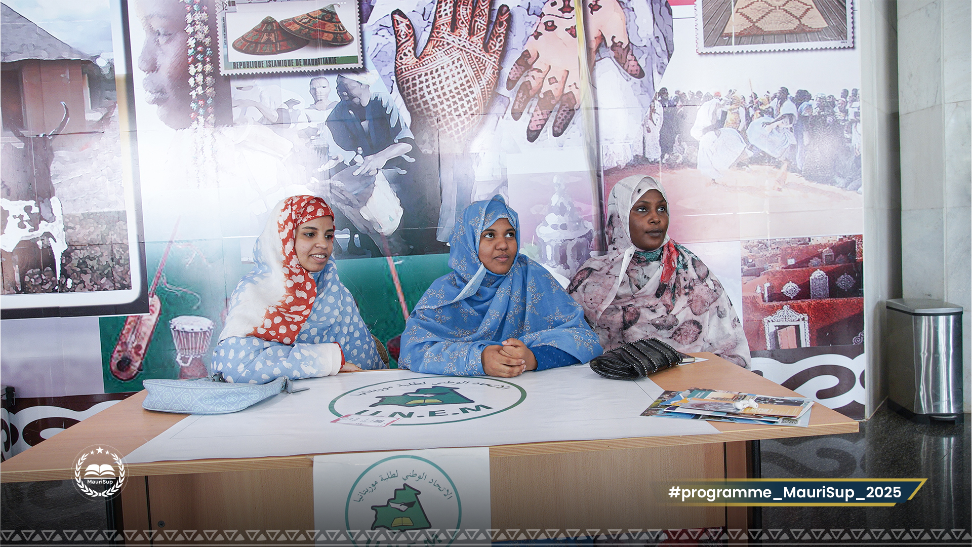 Visite des stands MauriSup 2025